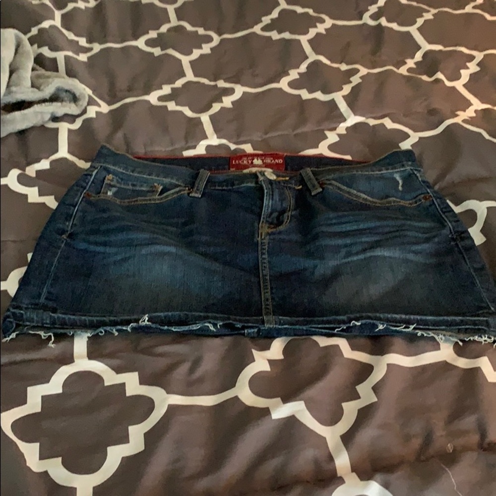 Jean skirt